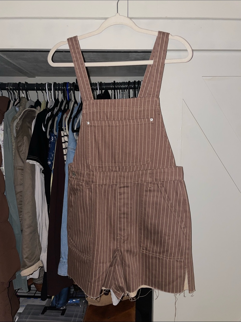WeWoreWhat Slit overall Short